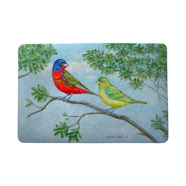 Betsy Drake Betsy Drake DM890G 30 x 50 in. Pair of Buntings Door Mat DM890G - main